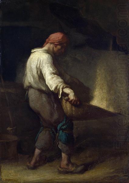 jean-francois millet Winnower china oil painting image